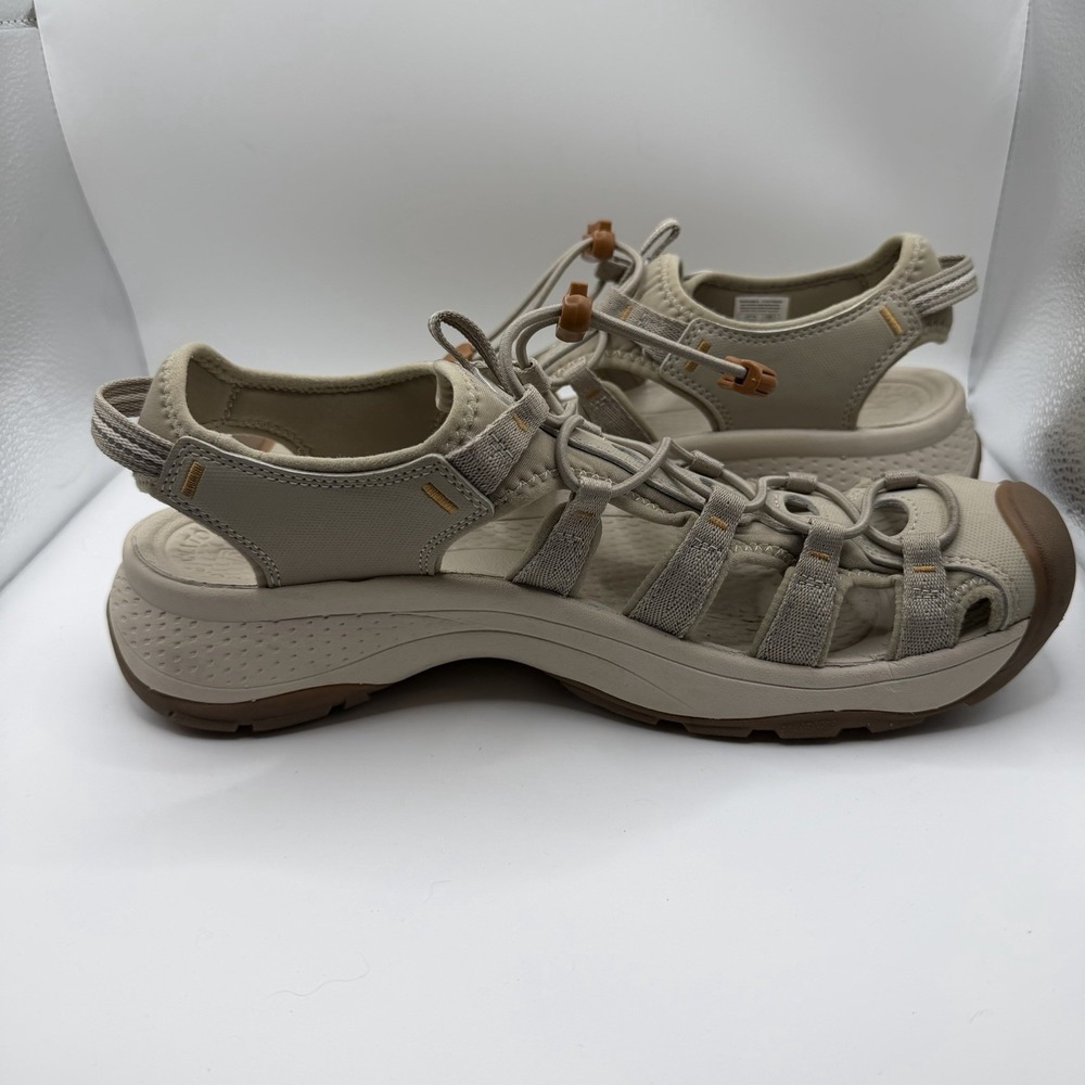 Woman's Sandals KEEN Astoria West Sandals Size 11 Plaza Taupe/roasted Pecan - Picture 7 of 11